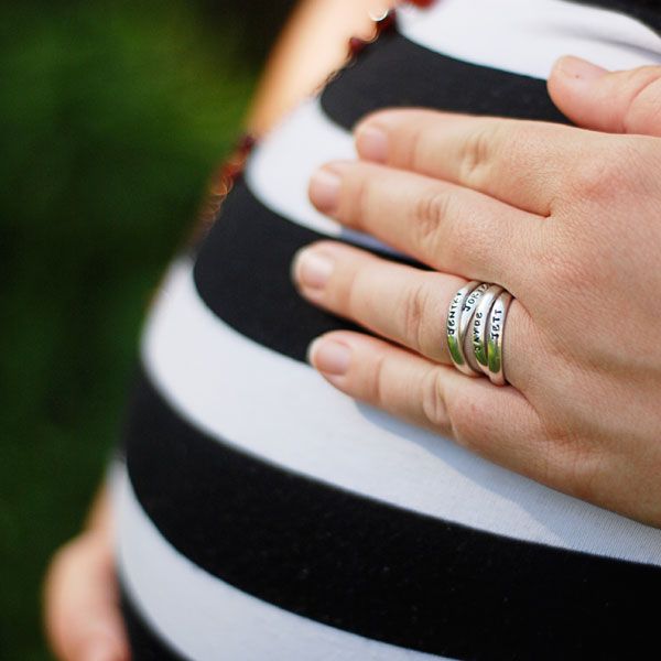 Mothers Ring for Four Children